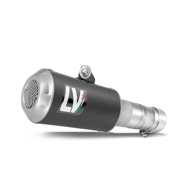 Leovince LV10 exhaust carbon racing slip-on Yamaha R6 2006-2021