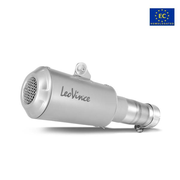 Leovince LV10 exhaust steel approved slip-on Benelli 752S 2019-2024