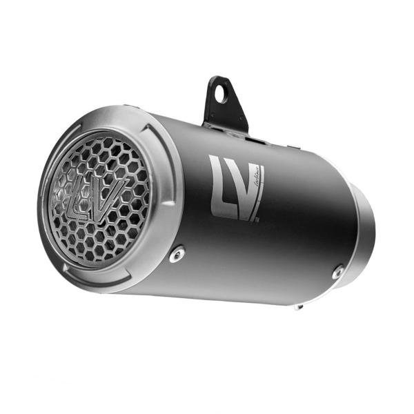 Leovince LV Corsa S black steel Racing exhaust ZX6R Ninja 2019-2020