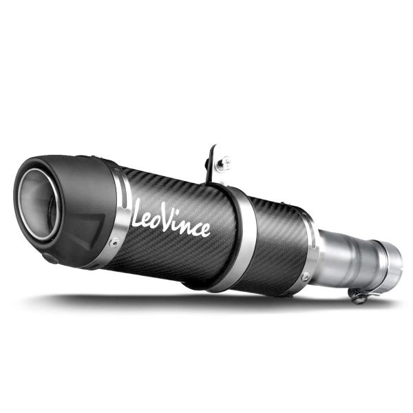 Leovince GP Corsa EVO exhaust carbon racing slip-on Cfmoto 450SS / 450SR 2023-2024