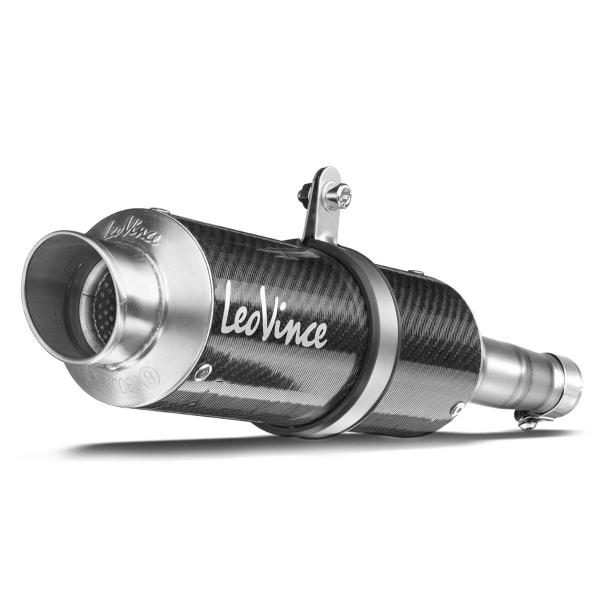 Leovince GP Corsa exhaust carbon racing slip-on Cfmoto 450SS / 450SR 2023-2024