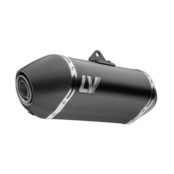Leovince LV14 black steel Racing exhaust 450MT 2024
