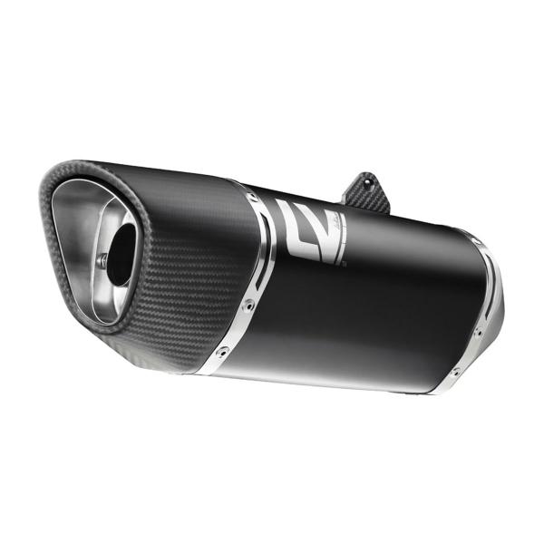 Leovince LV14R black steel Approved exhaust XADV 750 2017-2024
