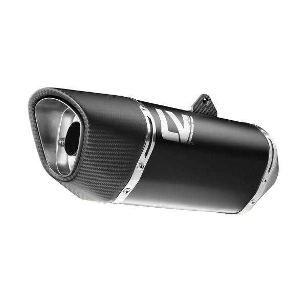 Leovince LV14R black steel Racing exhaust ZX6R Ninja 2019-2020