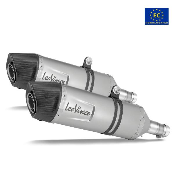 Leovince LV ONE EVO pair of exhausts steel approved Yamaha FJR1300 2001-2015