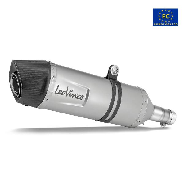 Leovince LV ONE EVO exhaust steel approved slip-on BMW R1200GS 2013-2016