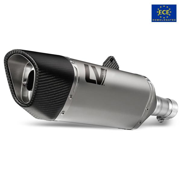 Leovince LV14R exhaust steel approved slip-on Kawasaki Ninja 1000 SX/Tourer 2020-2024