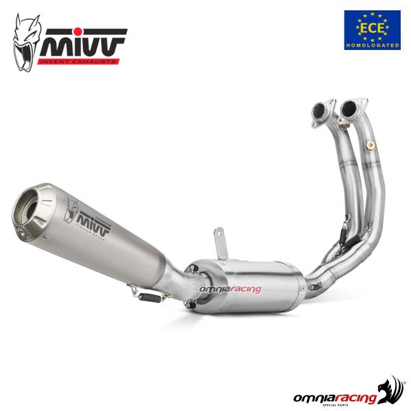 MIVV XM1 Titanium high Complete exhaust approved Aprilia RS660 2020-2024