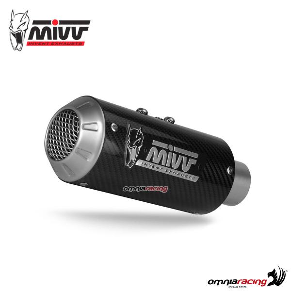 MIVV MK3 Carbon exhaust Racing Yamaha MT03 2016-2025