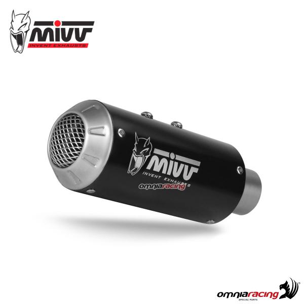 Scarico MIVV MK3 Acciaio Nero Racing KTM Duke 125 2021-2023