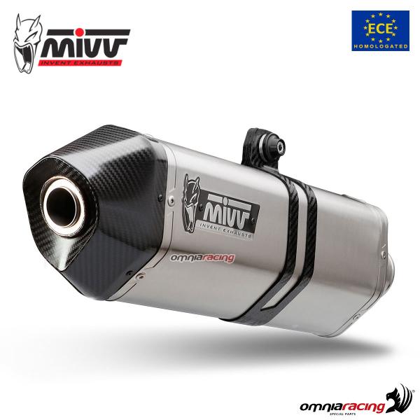 MIVV Speed Edge Steel exhaust approved KTM 790 Adventure/R 2021-2025
