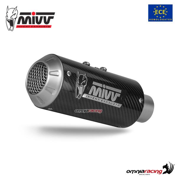 MIVV MK3 Carbon exhaust approved Kawasaki Z900 2017-2019