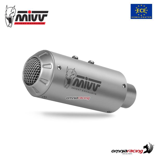 MIVV MK3 Steel exhaust approved Yamaha MT10 2016-2022