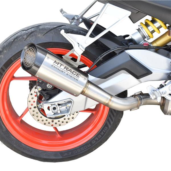 Scarico completo MT-Race Aprilia RS660 2020-2025 GP1R Acciaio Racing