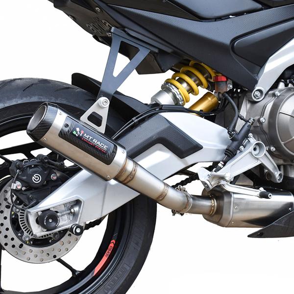 Scarico completo MT-Race Aprilia RS660 2020-2025 GP-3 Acciaio Racing