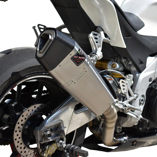 Scarico MT-Race Aprilia RSV4 1000 2015-2020 MT1 Acciaio Nero Racing