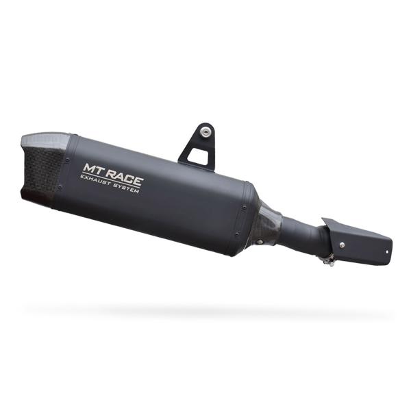Scarico MT-Race BMW R1200GS 2013-2019 Magnum EVO Acciaio Nero Omologato