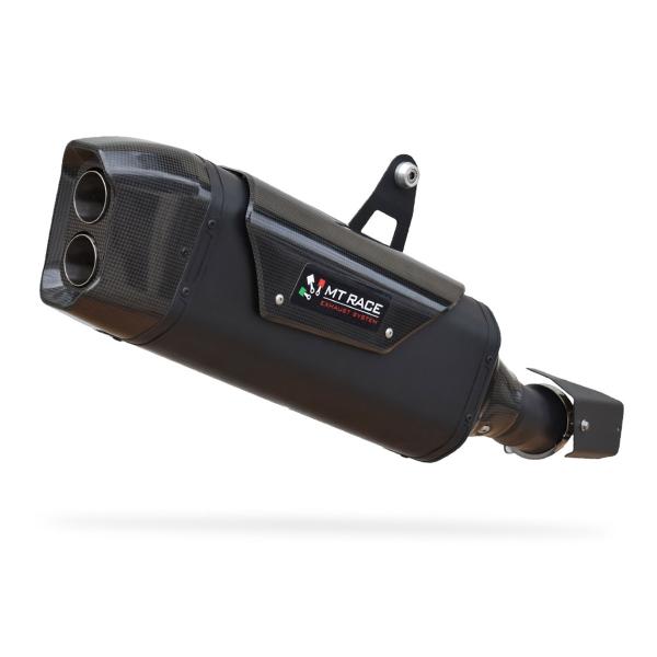 Scarico MT-Race BMW F850GS 2018-2020 Magnum EVO Acciaio Nero Omologato