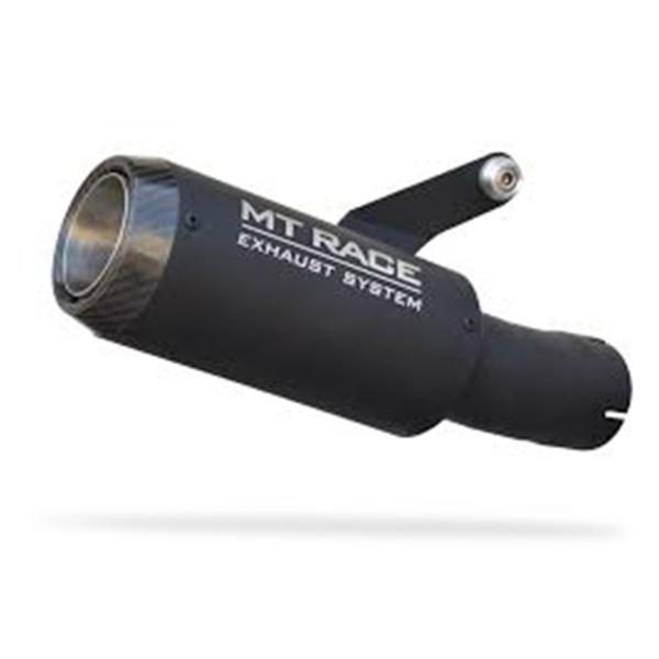 MT-Race Exhaust BMW S1000RR 2020-2025 GP-3 Black Steel Approved