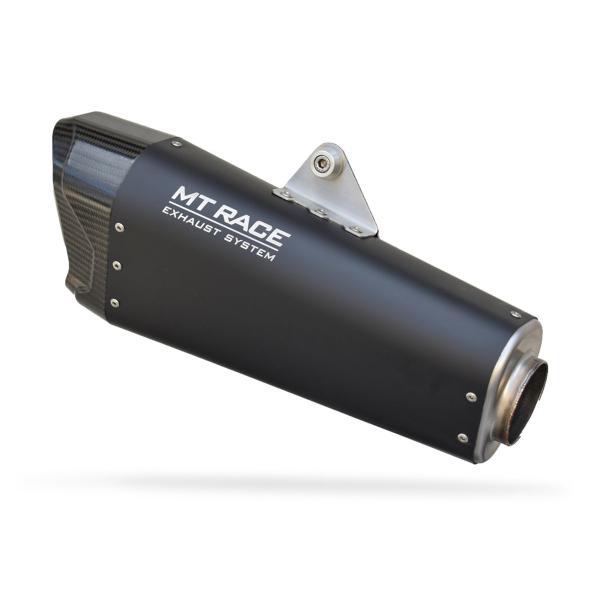 MT-Race Exhaust BMW S1000RR 2020-2025 MT1 Black Titanium Approved