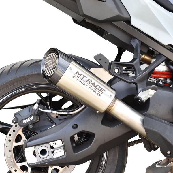 MT-Race Exhaust BMW S1000XR 2020-2025 GP1R Steel Racing