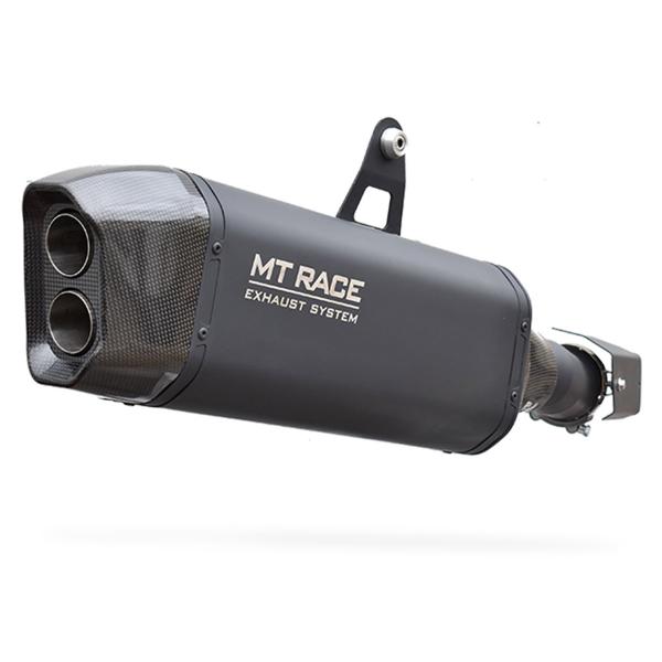 MT-Race Exhaust CFmoto 800MT S 2022-2025 Magnum EVO Black Steel Approved