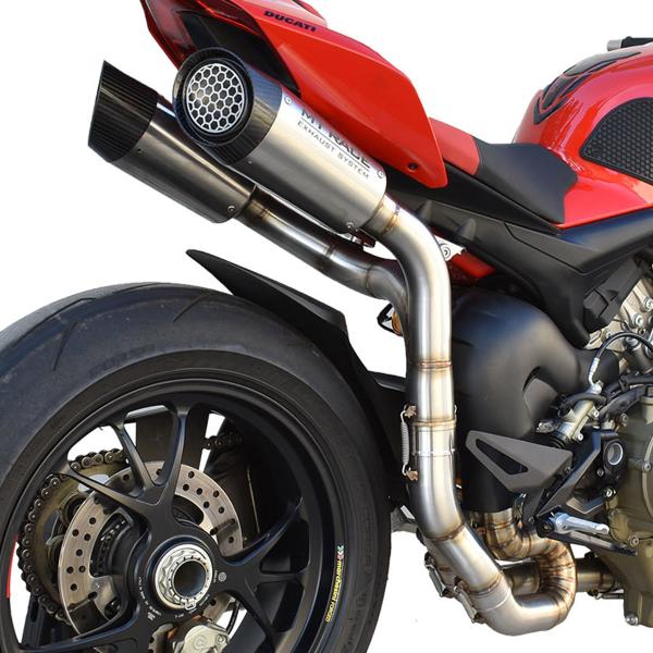 Scarico completo MT-Race Ducati Panigale V4 2020-2024 GP1R Acciaio Racing