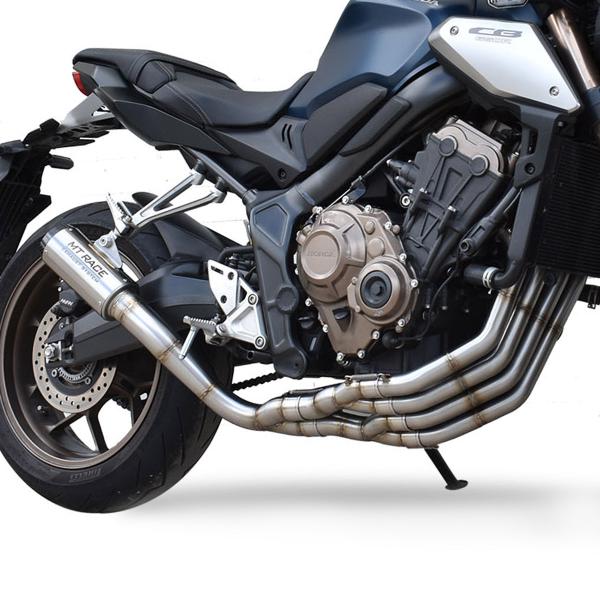 Scarico completo MT-Race Honda CB650R 2021-2023 GP2 Acciaio Racing