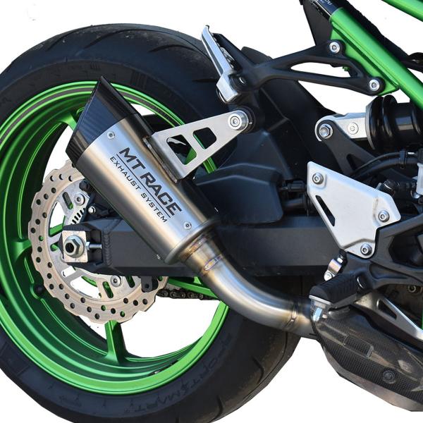 MT-Race Exhaust Kawasaki Z900 2020-2024 GP1-R Steel Approved