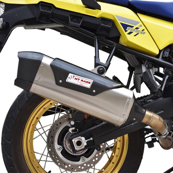 MT-Race Exhaust Suzuki Vstrom 1050 2020-2021 Magnum EVO Steel Approved