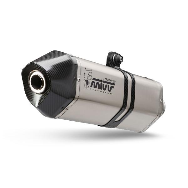 MIVV Speed Edge Titanium exhaust approved Aprilia Tuareg 660 2022-2025