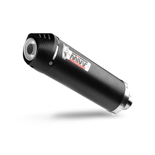 MIVV Oval Carbon with carbon end cap exhaust approved BMW R1150GS/Adventure 1999-2003