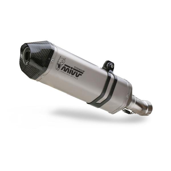MIVV Speed Edge Titanium exhaust approved BMW R1200GS/Adventure 2013-2018