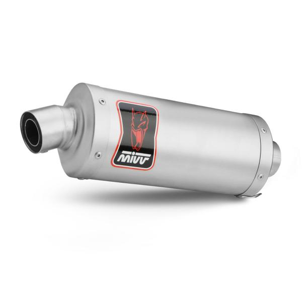 MIVV Dakar Steel exhaust approved BMW F750GS 2018-2024