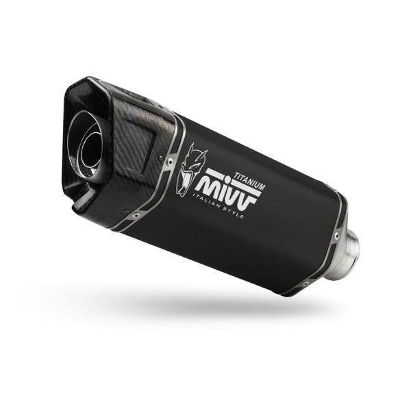 MIVV SR1 Black Titanium exhaust approved BMW R1300GS 2024-2025