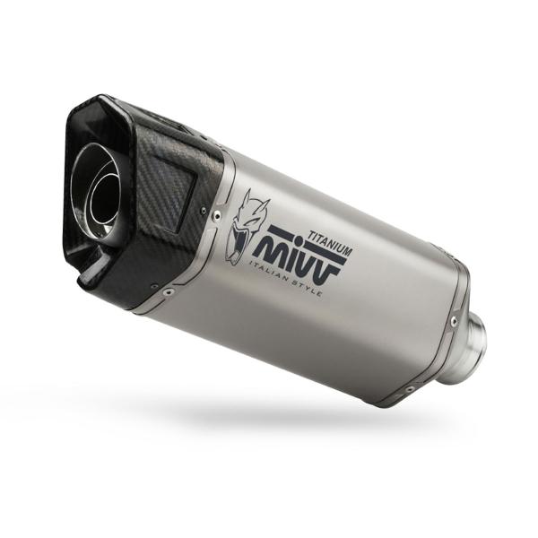 MIVV SR1 Titanium exhaust approved BMW R1300GS 2024-2025