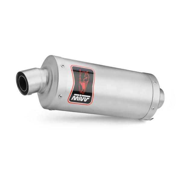 MIVV Dakar Steel exhaust approved BMW F900GS 2024-2025