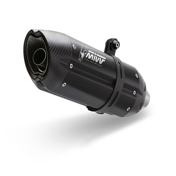 Scarico MIVV Suono Acciaio Nero omologato Ducati Hypermotard 821 2013-2015