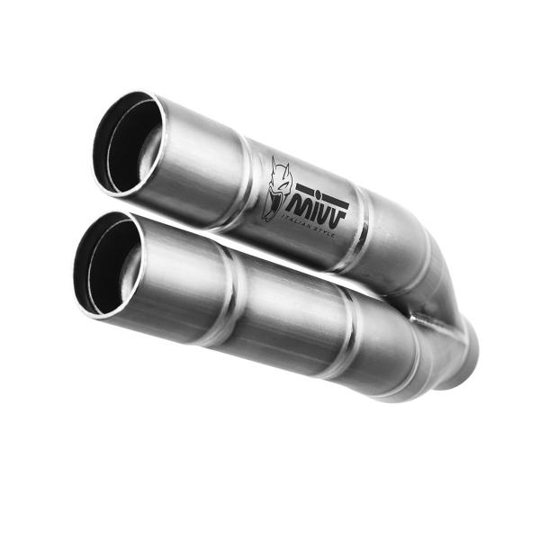 Scarico MIVV Double Gun Acciaio omologato Ducati Multistrada V2/V2S 2022-2024