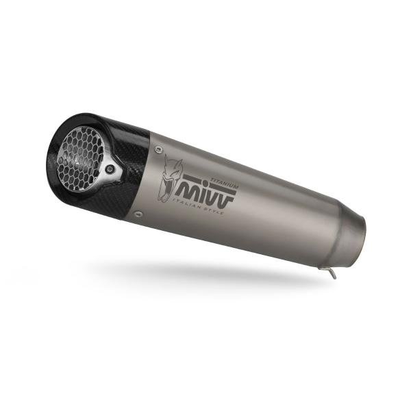 MIVV XM5 Titanium exhaust approved Ducati Monster 937/+ 2021-2025