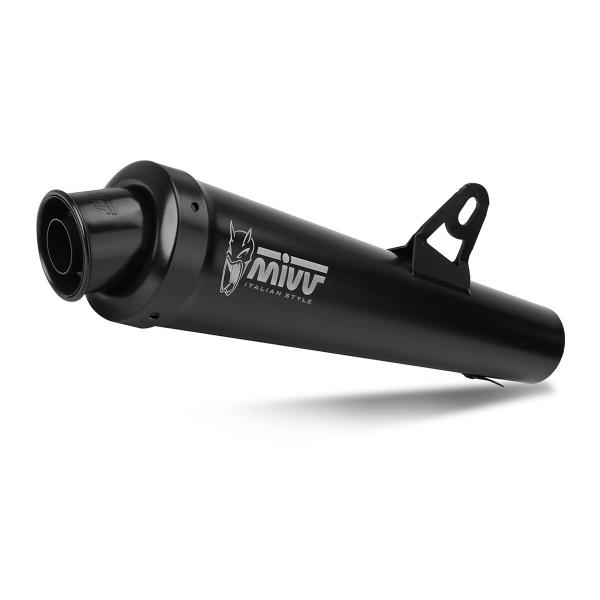 MIVV XCone Black steel exhaust approved Honda Hornet 600 2003-2006