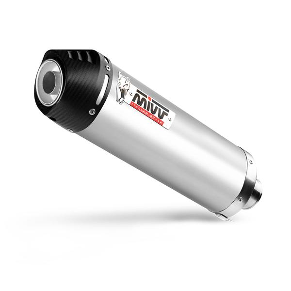Scarico MIVV Oval Titanio fondello Carbonio omologato Honda Hornet 600 2003-2006