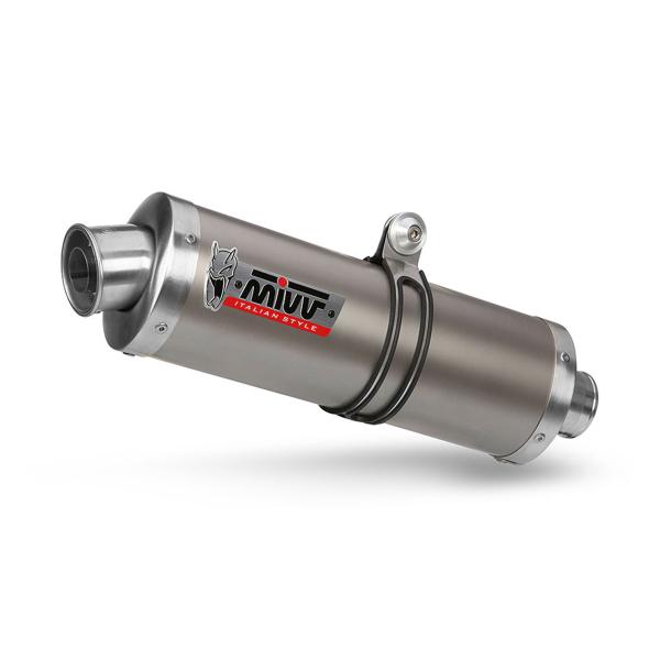 Scarico MIVV Oval Titanio omologato Honda XRV750 Africa Twin 1993-2002