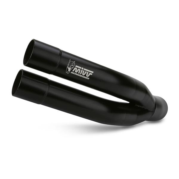 Scarico MIVV Double Gun Acciaio Nero omologato Honda CB1000R 2008-2017