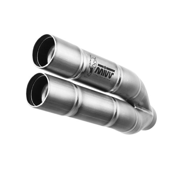 MIVV Double Gun Steel exhaust approved Honda CB1000R 2008-2017