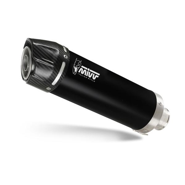 Scarico MIVV GP Acciaio Nero fondello Carbonio omologato Honda CB500F 2016-2018