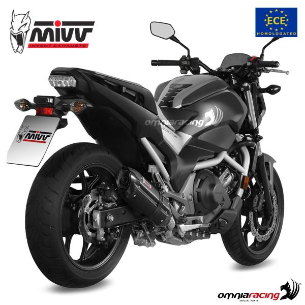 Scarico Mivv Slip-On Black Sottocoda Per Honda CBR 600 RR 2007-2012 - Omologato