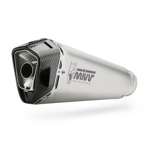 MIVV Delta Race Steel exhaust approved Honda XADV 750 2017-2024