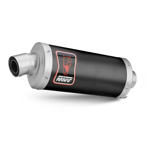 Scarico MIVV Dakar Acciaio Nero alto omologato Honda XL750 Transalp 2023-2024