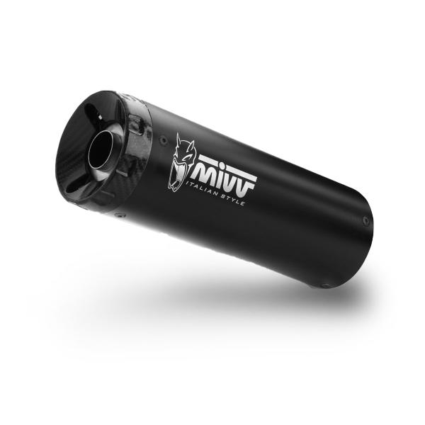 MIVV HR1 Black steel with carbon end cap exhaust approved Honda CL500 2023-2024